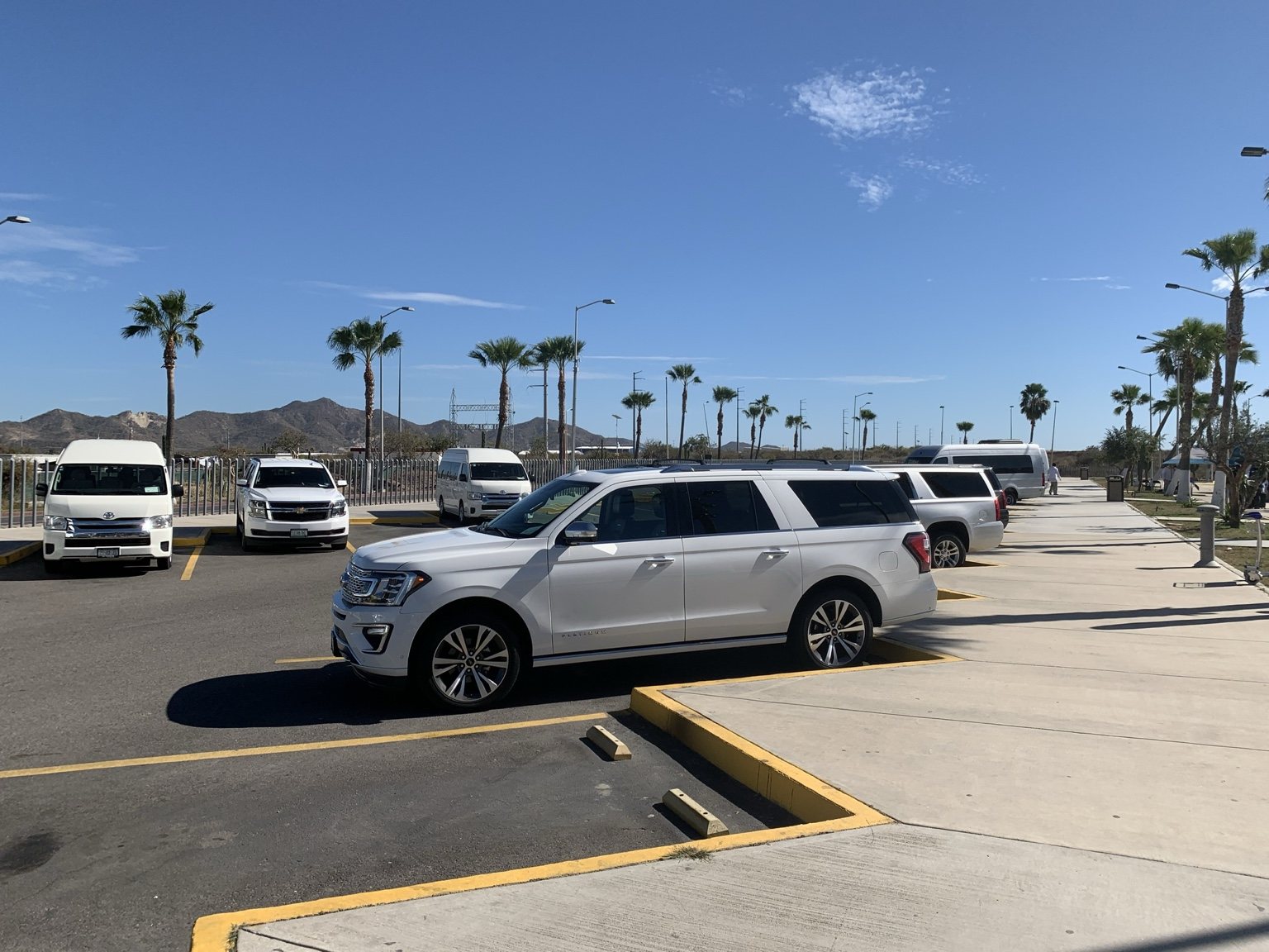 Cabo Ground Services private SUV ready for a Los Cabos arrival